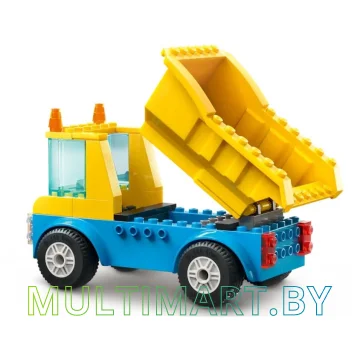 Конструктор LEGO City 60391 Строительные машины и шаровой кран картинка 6